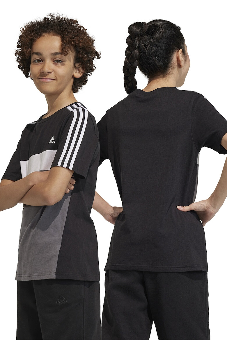 adidas Sportswear Tricou de bumbac cu decolteu la baza gatului - Pled.ro