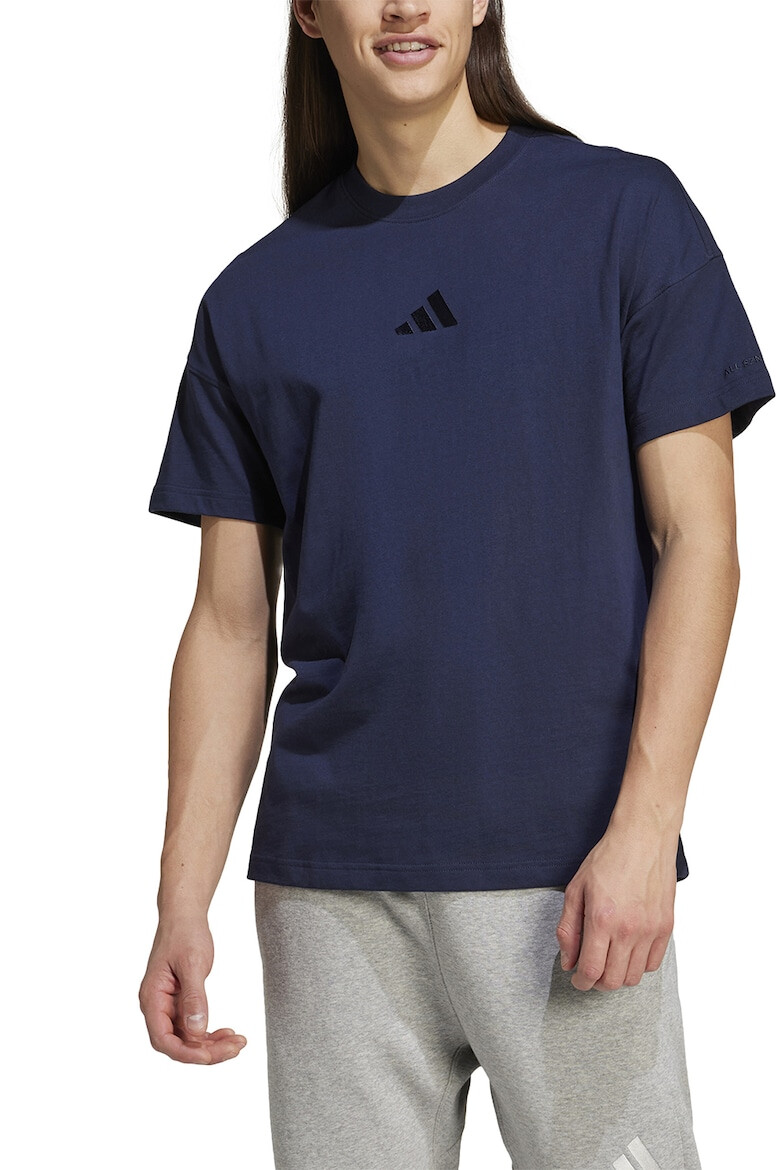 adidas Sportswear Tricou de bumbac cu decolteu la baza gatului - Pled.ro