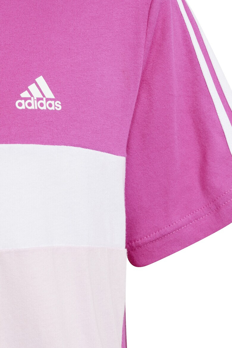 adidas Sportswear Tricou de bumbac cu decolteu la baza gatului - Pled.ro