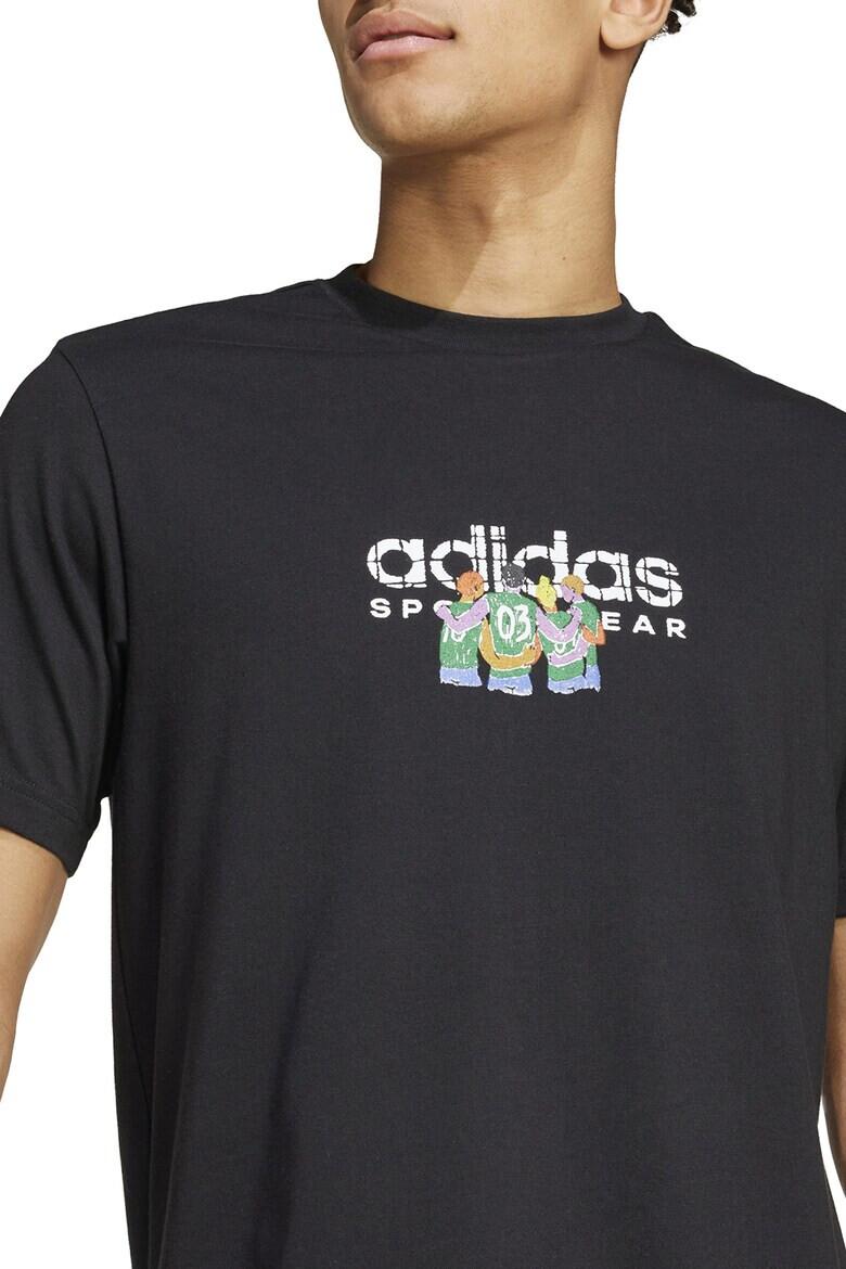 adidas Sportswear Tricou de bumbac cu imprimeu logo - Pled.ro