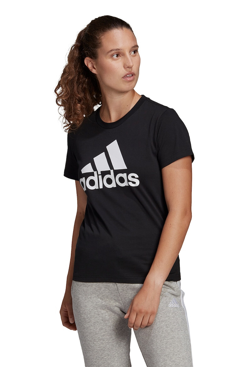 adidas Sportswear Tricou de bumbac cu imprimeu logo Essentials - Pled.ro