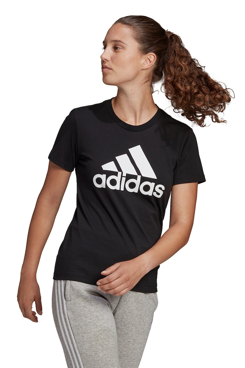 adidas Sportswear Tricou de bumbac cu imprimeu logo Essentials - Pled.ro