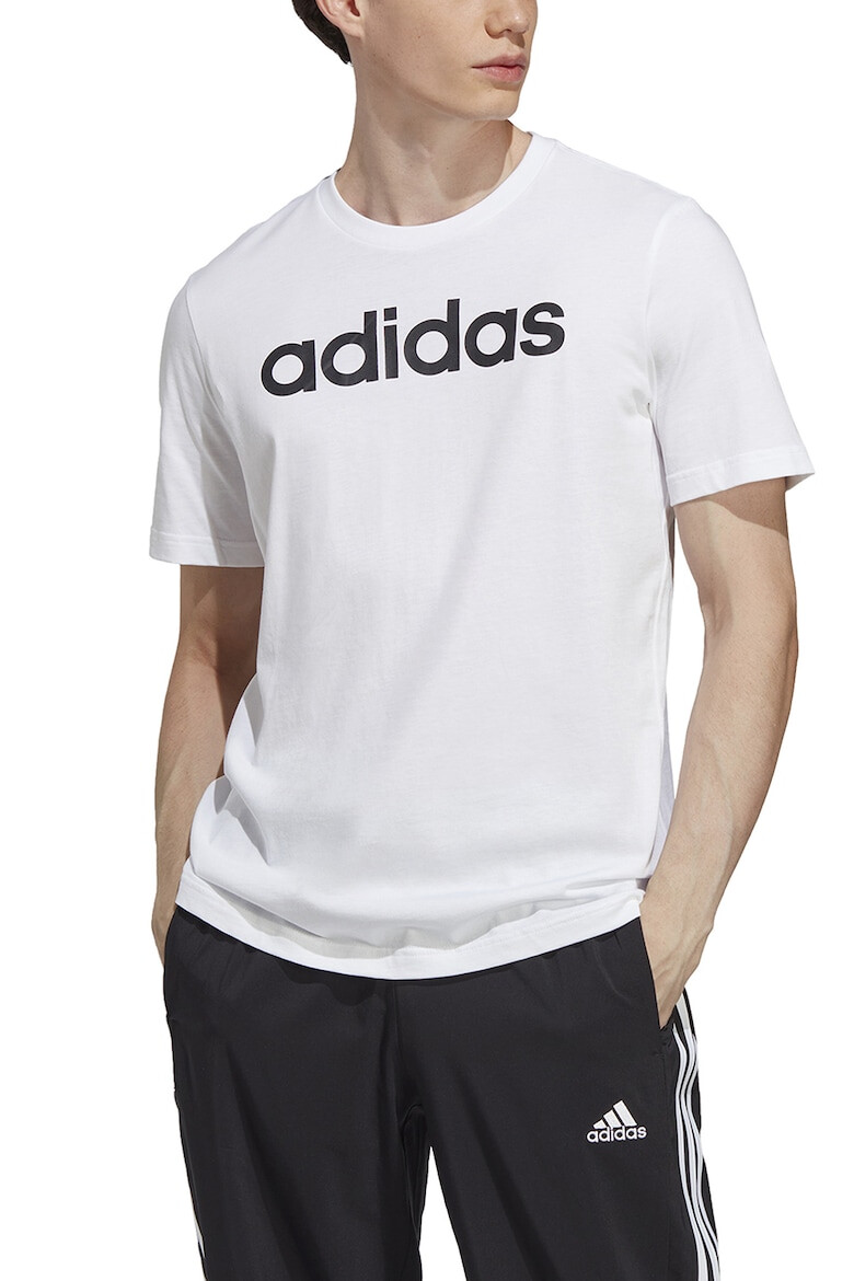 adidas Sportswear Tricou de bumbac cu imprimeu logo Essentials - Pled.ro