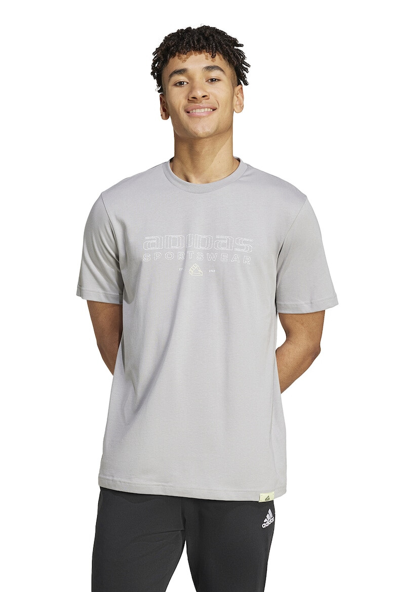 adidas Sportswear Tricou de bumbac cu imprimeu logo Tech Linear - Pled.ro