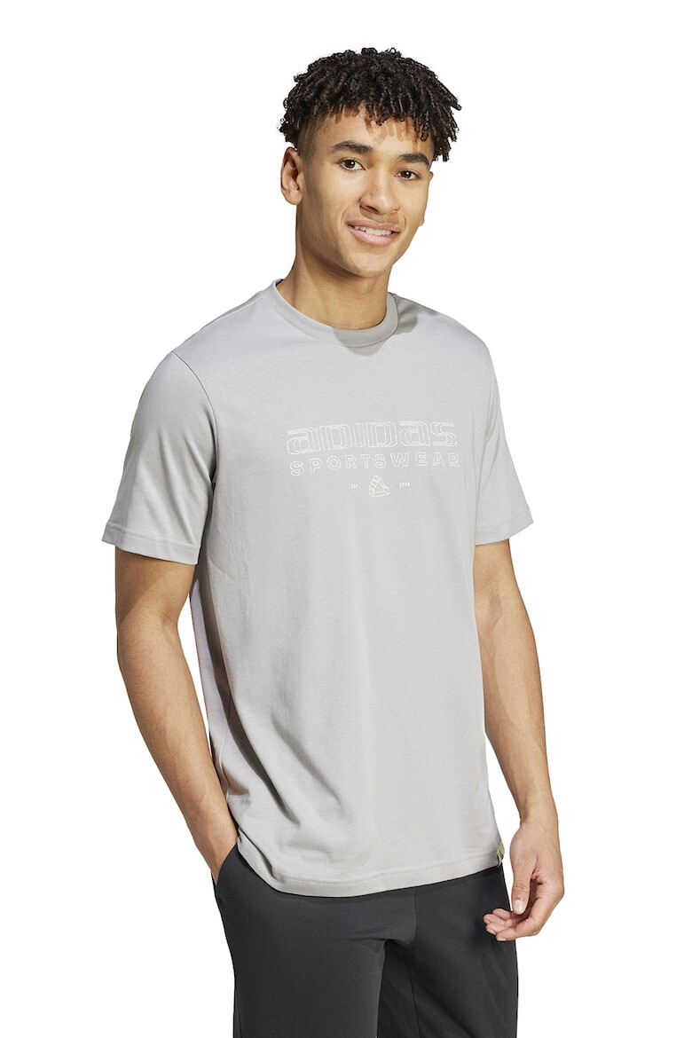 adidas Sportswear Tricou de bumbac cu imprimeu logo Tech Linear - Pled.ro