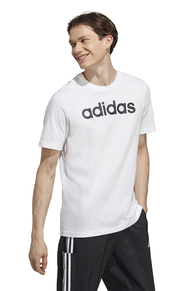 adidas Sportswear Tricou de bumbac cu imprimeu logo Essentials - Pled.ro