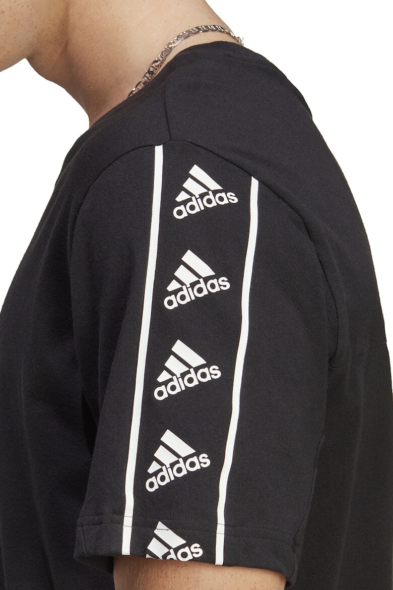 adidas Sportswear Tricou de bumbac cu logo pe maneca - Pled.ro