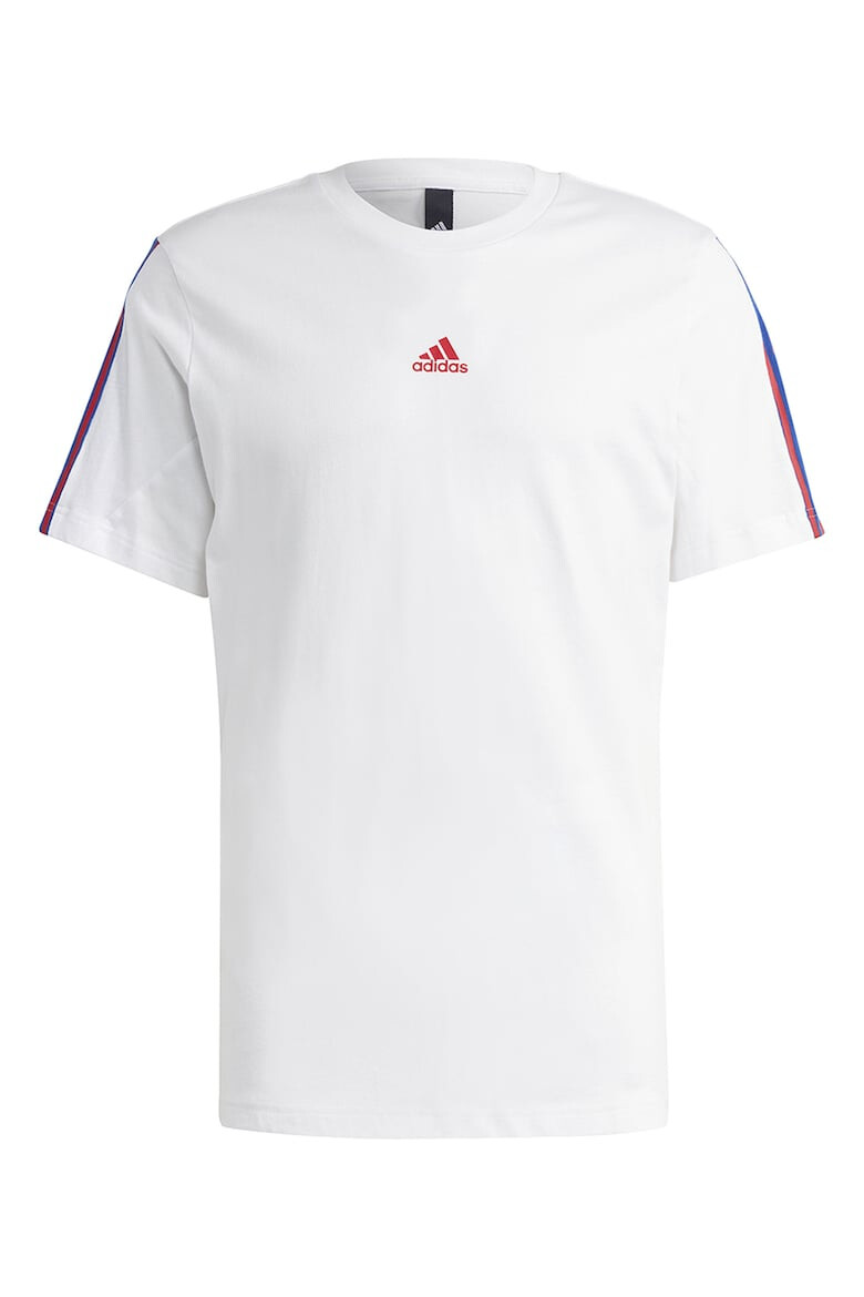 adidas Sportswear Tricou de bumbac cu logo pe maneca - Pled.ro