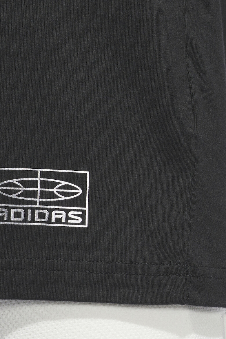 adidas Sportswear Tricou de bumbac cu logo pentru baschet - Pled.ro