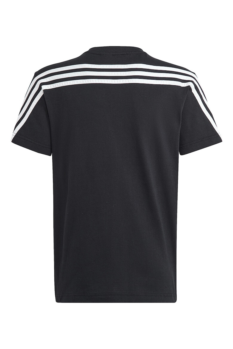 adidas Sportswear Tricou din bumbac cu decolteu la baza gatului si logo - Pled.ro