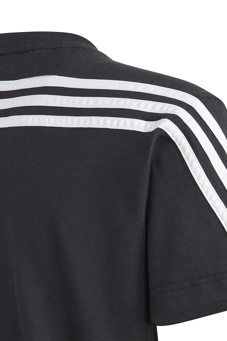 adidas Sportswear Tricou din bumbac cu decolteu la baza gatului si logo - Pled.ro