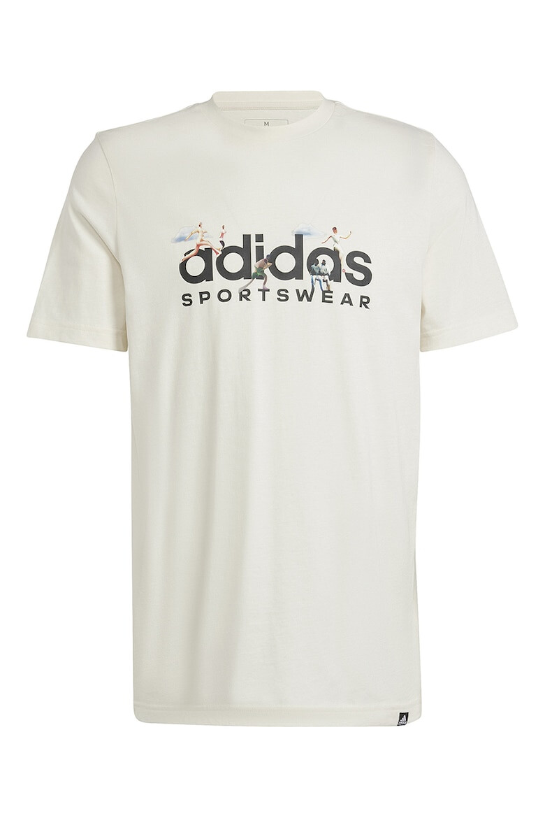 adidas Sportswear Tricou din bumbac cu imprimeu logo - Pled.ro