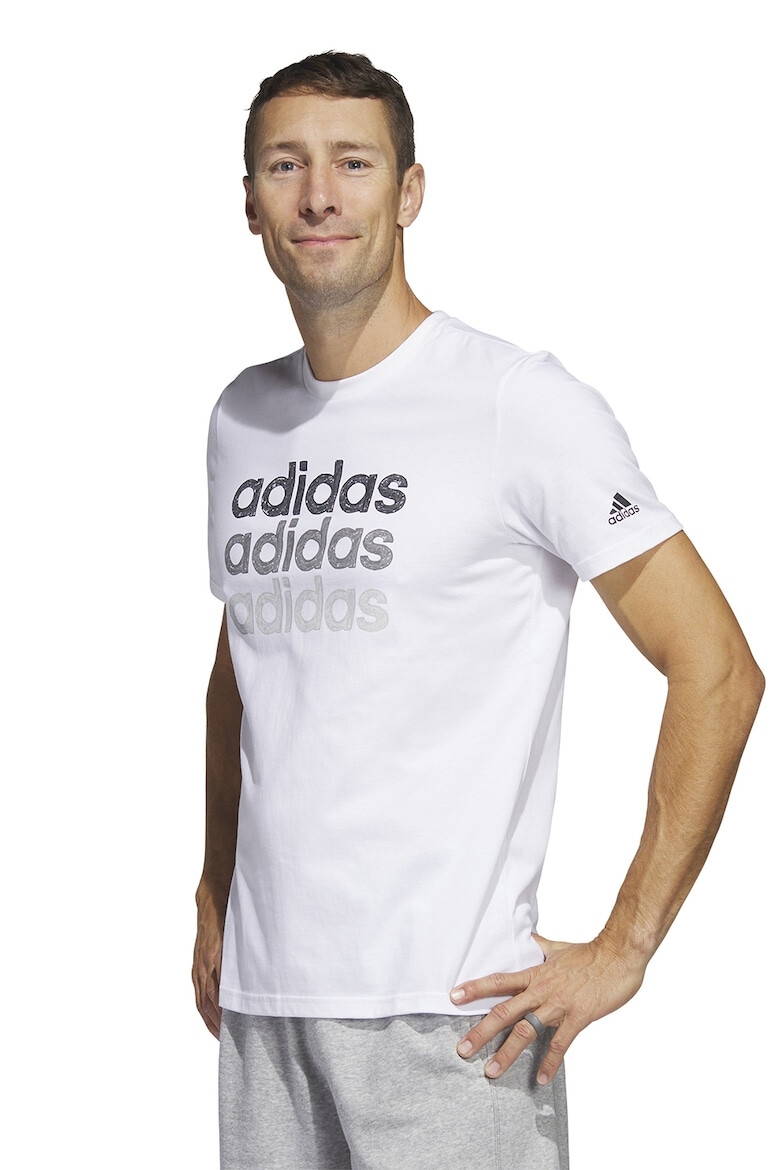 adidas Sportswear Tricou din bumbac cu imprimeu logo Multi Linear - Pled.ro