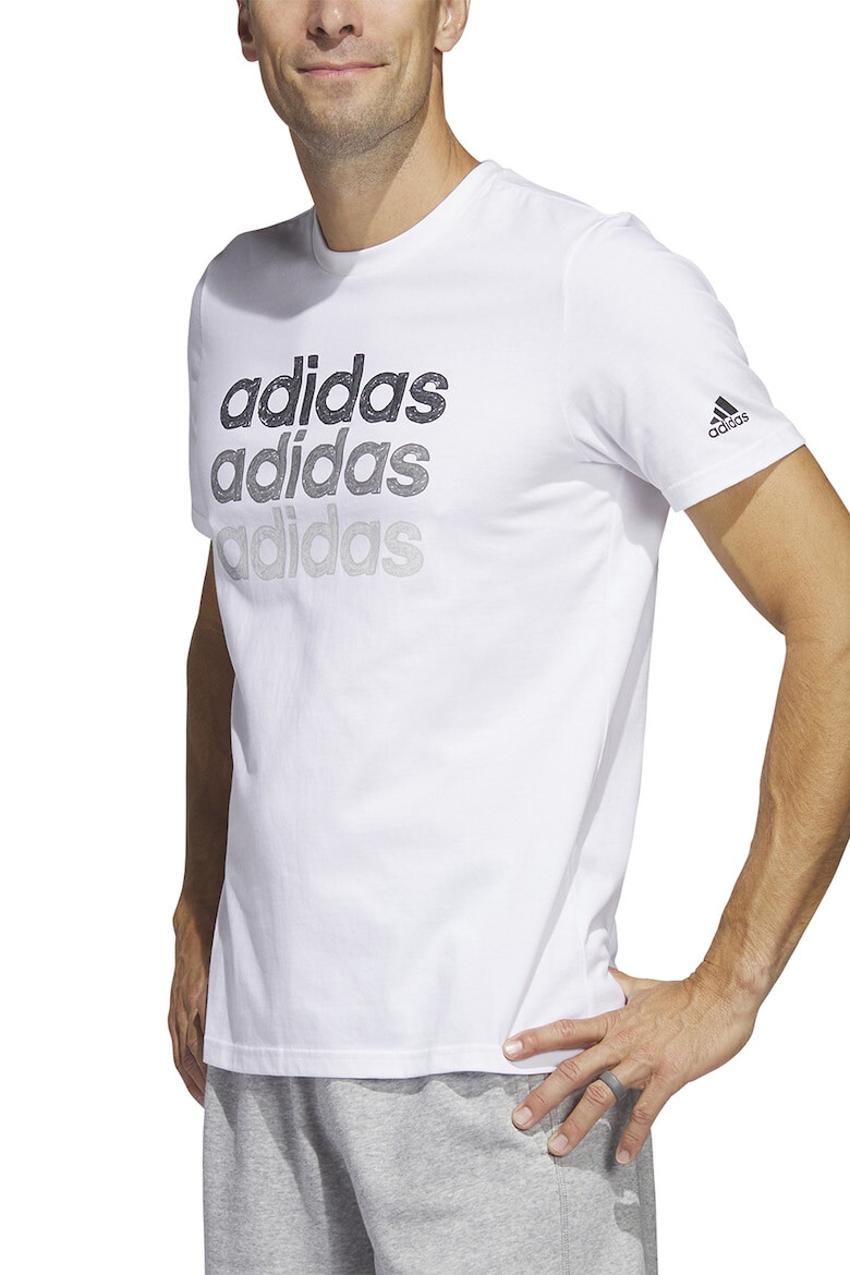 adidas Sportswear Tricou din bumbac cu imprimeu logo Multi Linear - Pled.ro