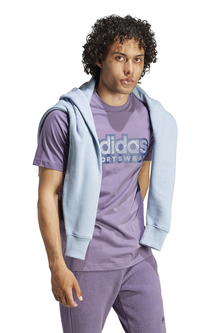 adidas Sportswear Tricou din bumbac cu imprimeu logo Tiro - Pled.ro