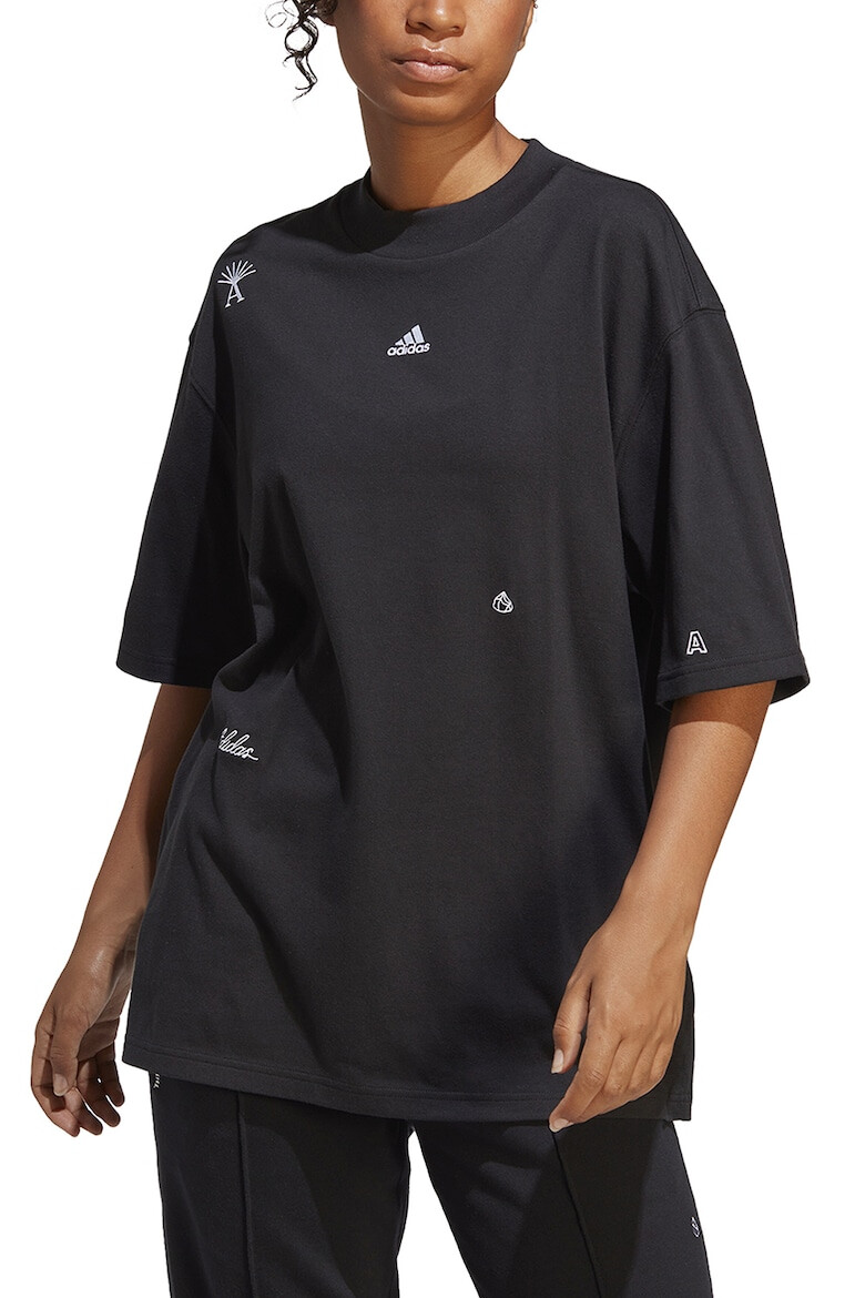 adidas Sportswear Tricou lejer cu maneci cazute - Pled.ro