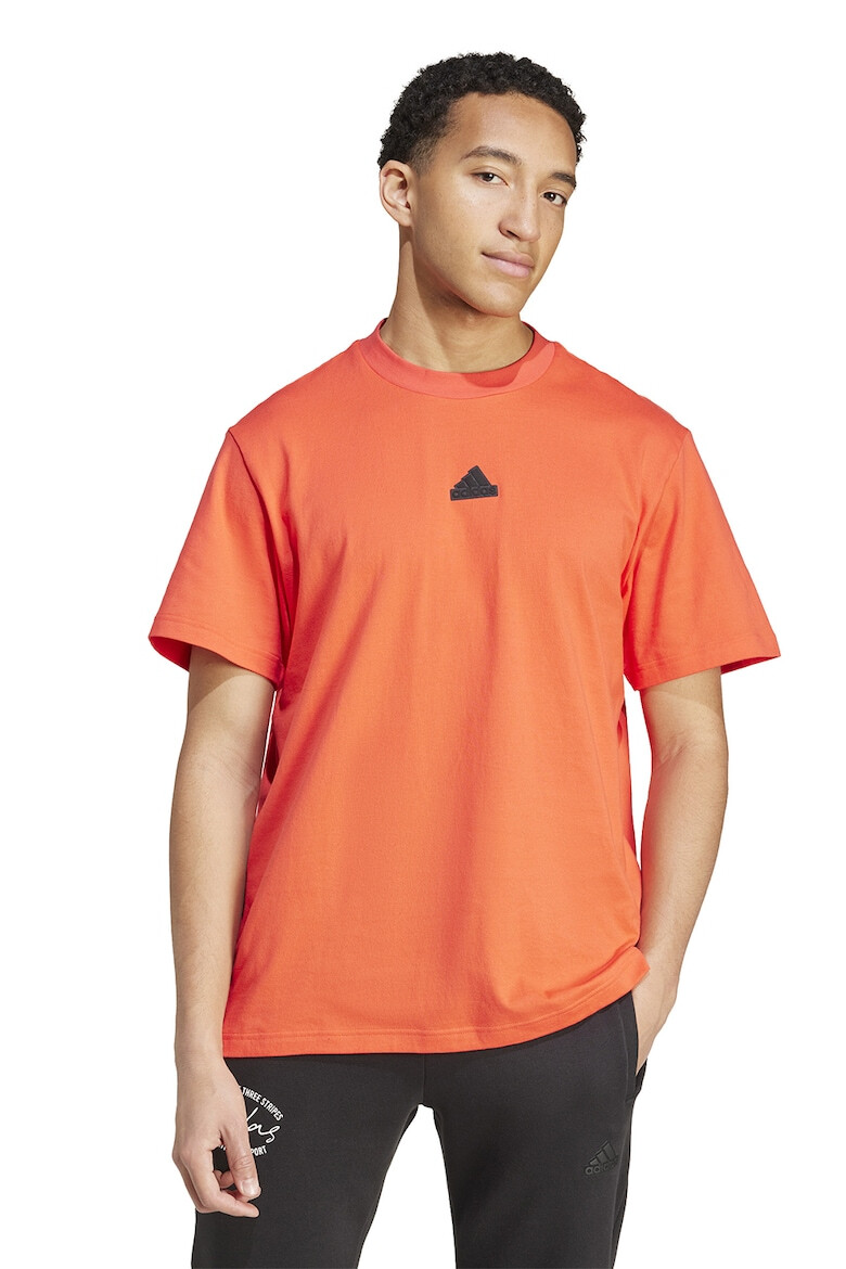 adidas Sportswear Tricou lejer de bumbac cu imprimeu logo pe partea din spate - Pled.ro