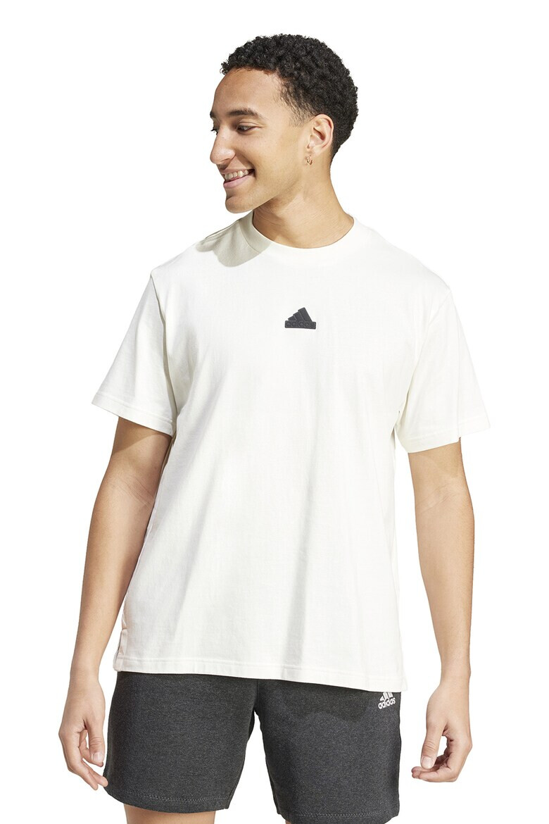 adidas Sportswear Tricou lejer de bumbac cu imprimeu logo pe partea din spate - Pled.ro