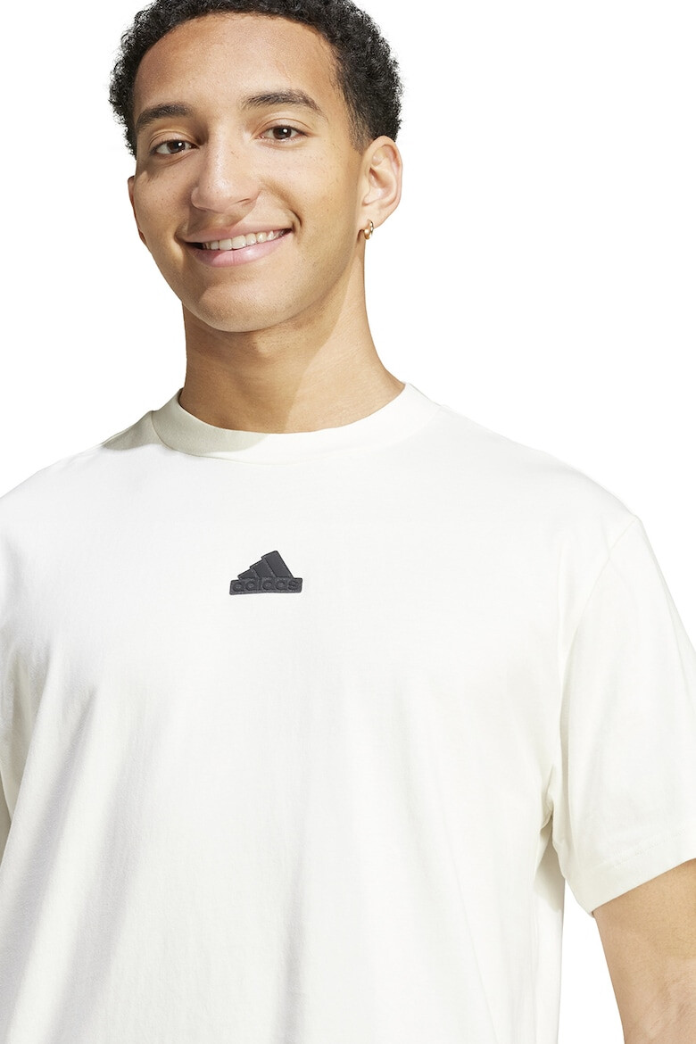 adidas Sportswear Tricou lejer de bumbac cu imprimeu logo pe partea din spate - Pled.ro