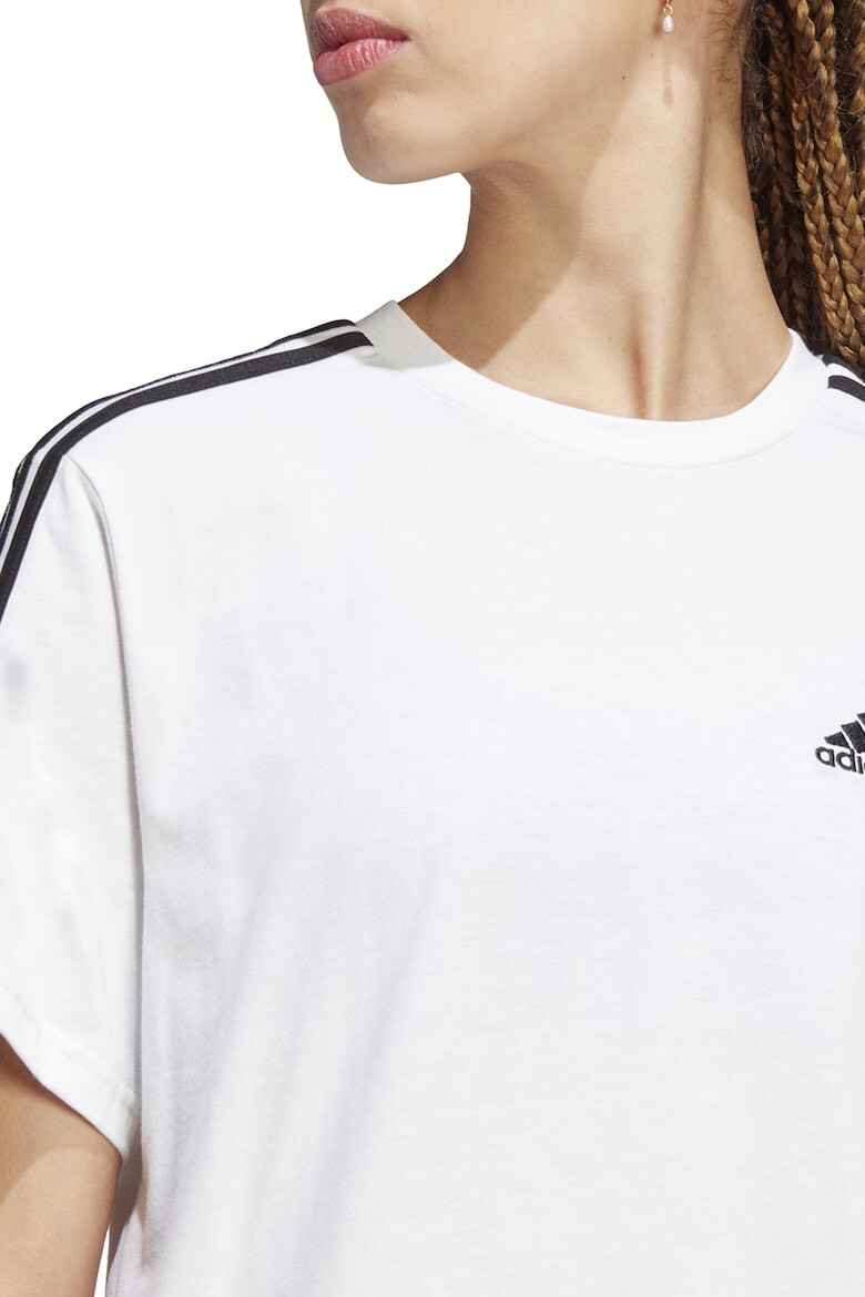 adidas Sportswear Tricou crop lejer de bumbac Essentials - Pled.ro