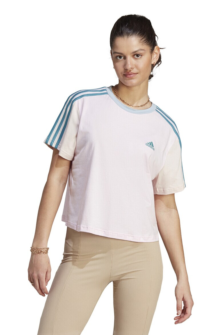 adidas Sportswear Tricou lejer de bumbac Essentials - Pled.ro