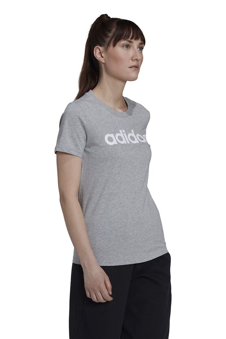 adidas Sportswear Tricou slim fit cu imprimeu logo Essentials - Pled.ro