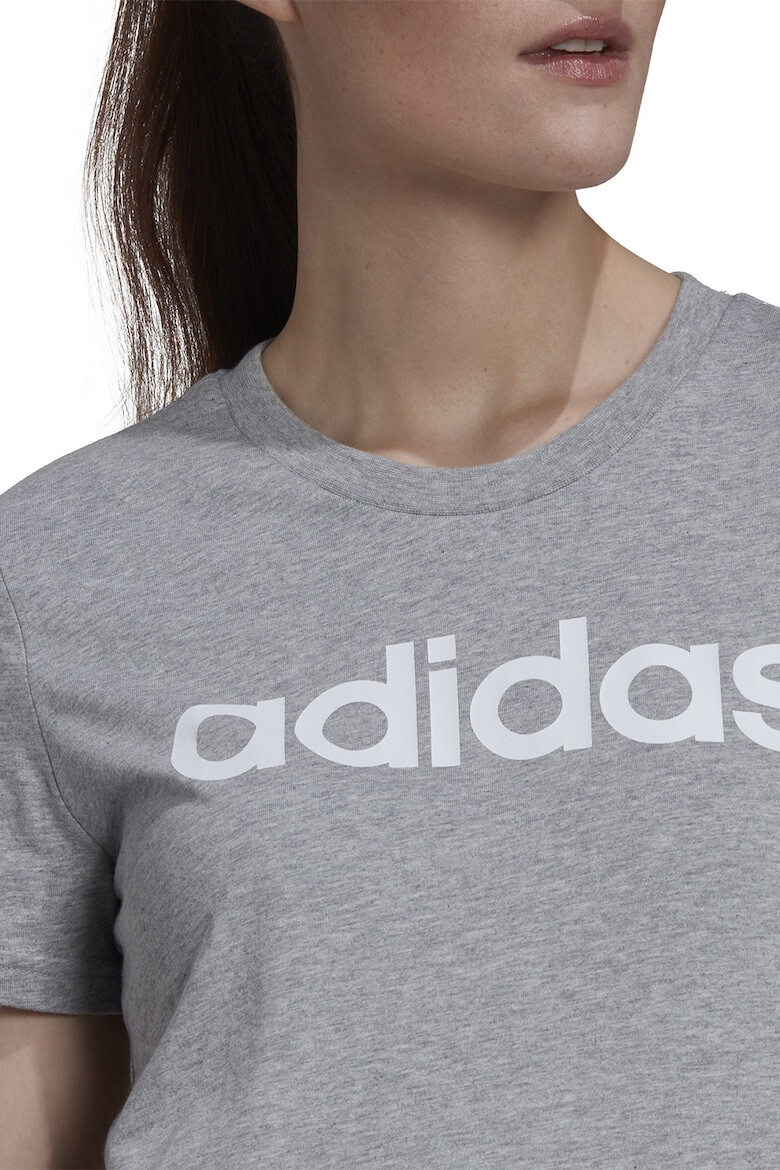 adidas Sportswear Tricou slim fit cu imprimeu logo Essentials - Pled.ro