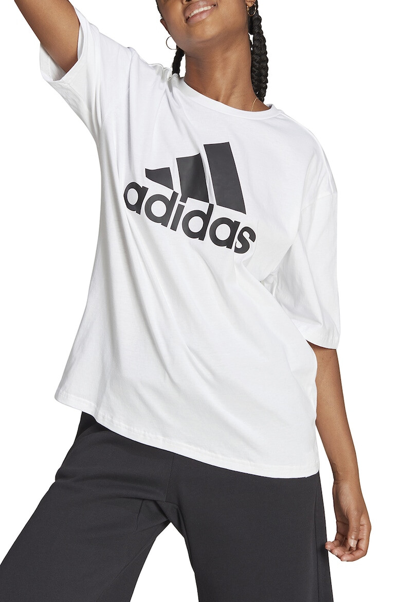 adidas Sportswear Tricou supradimensionat cu imprimeu logo Essentials - Pled.ro