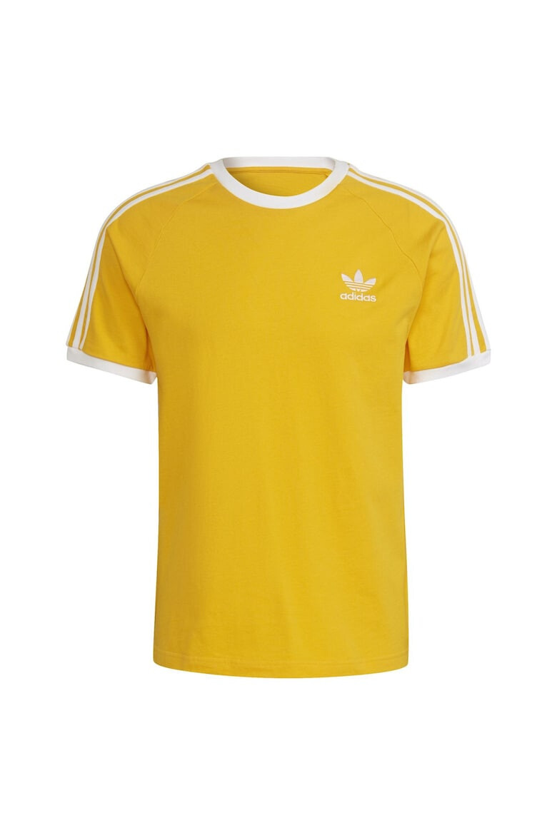 adidas Tricou 3-stripes Tee HK7278 Barbati Galben - Pled.ro