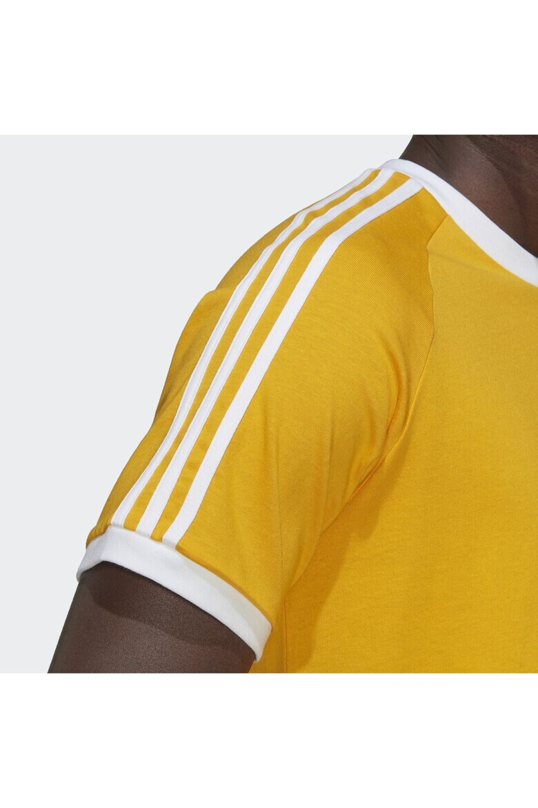 adidas Tricou 3-stripes Tee HK7278 Barbati Galben - Pled.ro