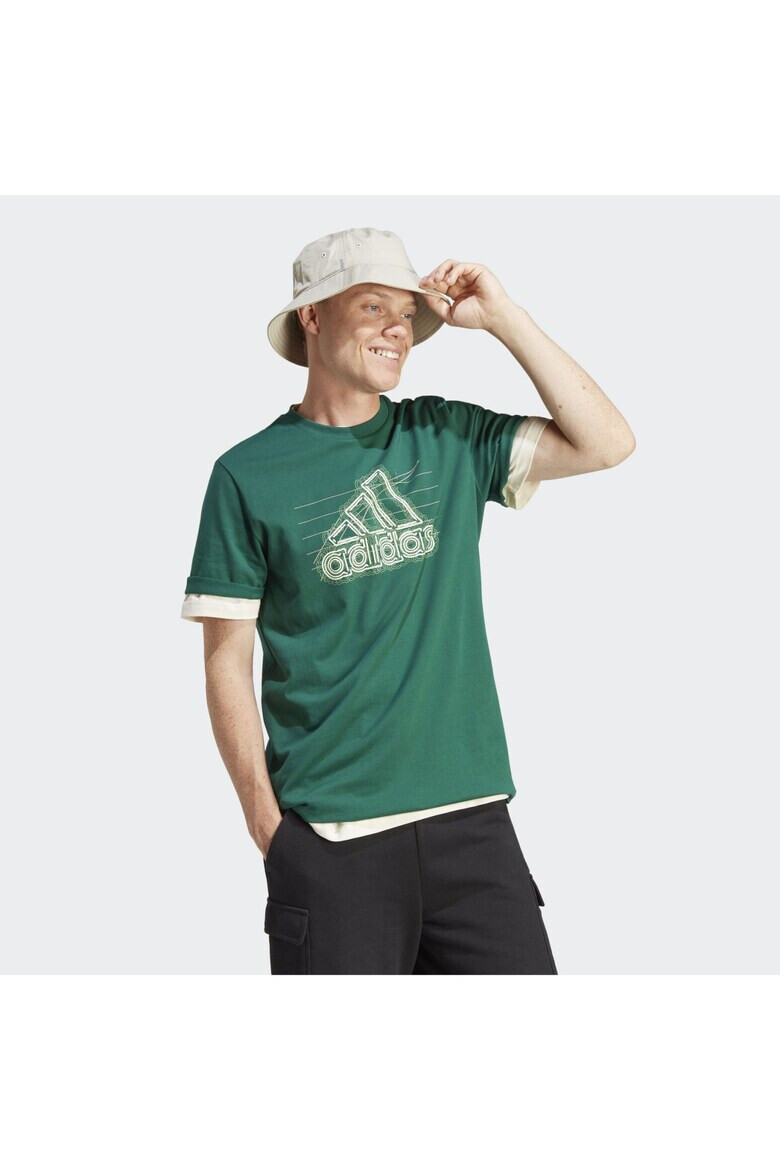 adidas Tricou M Growth Bos T IN6262 Barbati Verde - Pled.ro