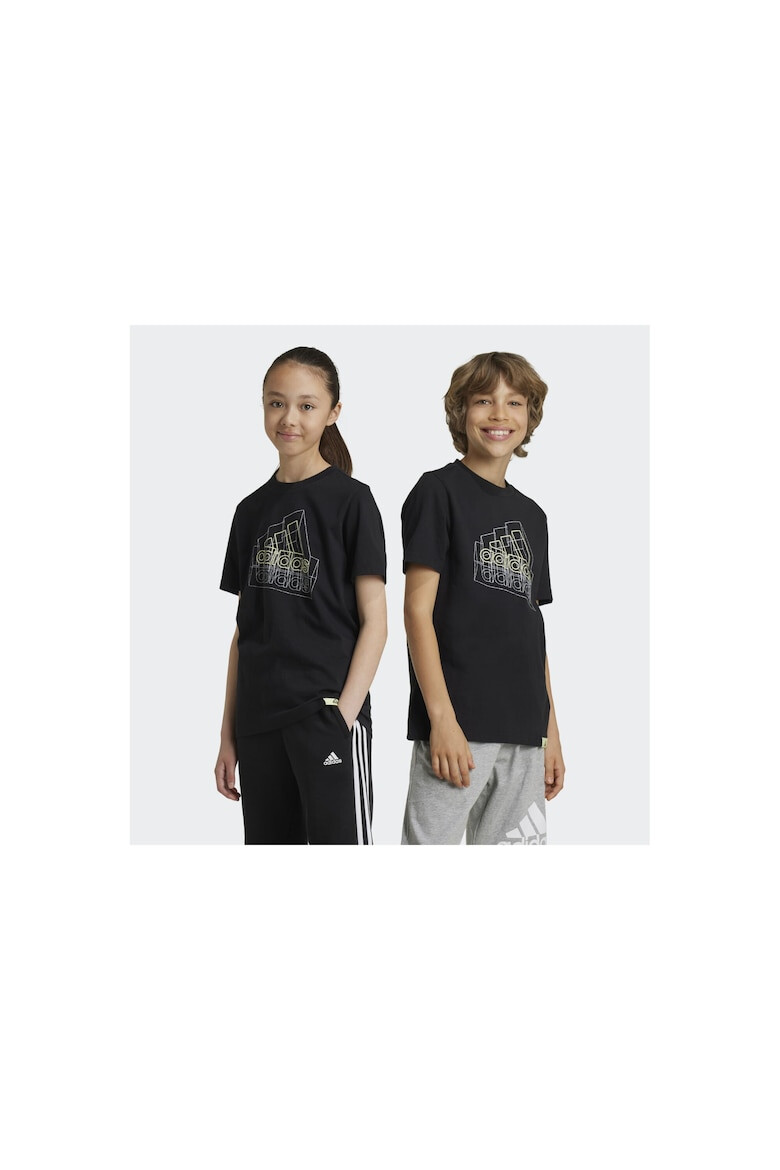 adidas Tricou Tech Table IW2476 Copii Negru - Pled.ro