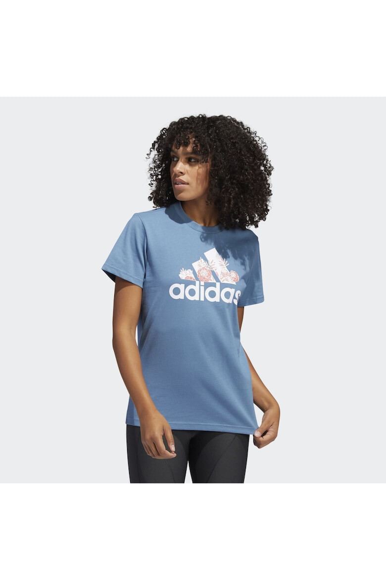 adidas Tricou W Superher Fl G T HE4926 Femei Albastru - Pled.ro