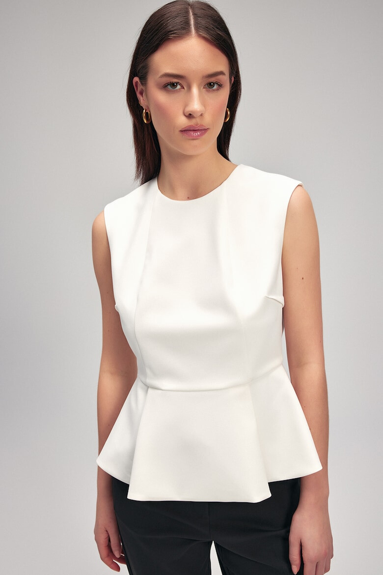 adL Bluza cu terminatie cu peplum - Pled.ro