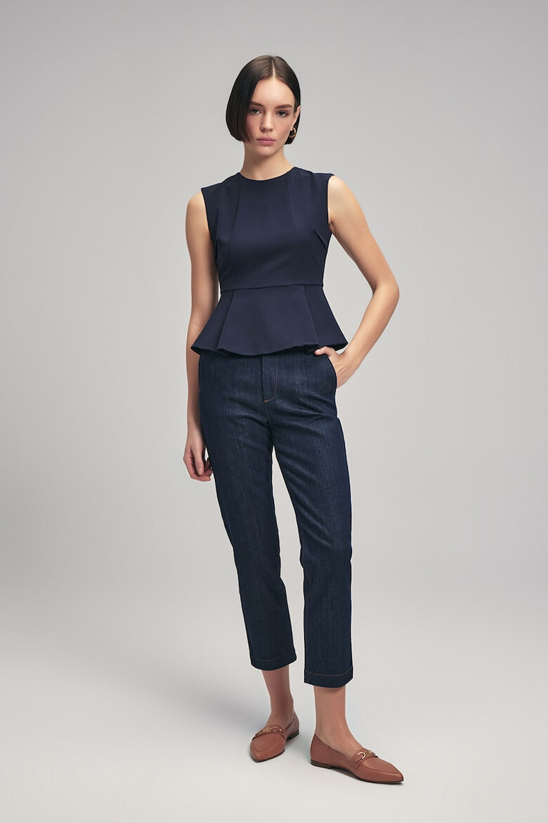 adL Bluza cu terminatie cu peplum - Pled.ro