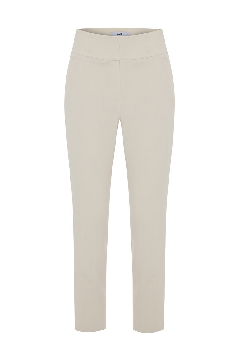 adL Pantaloni crop cu talie inalta - Pled.ro