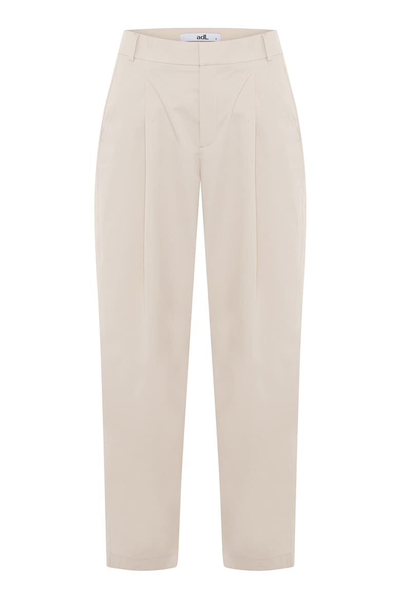 adL Pantaloni crop eleganti cu croiala conica - Pled.ro