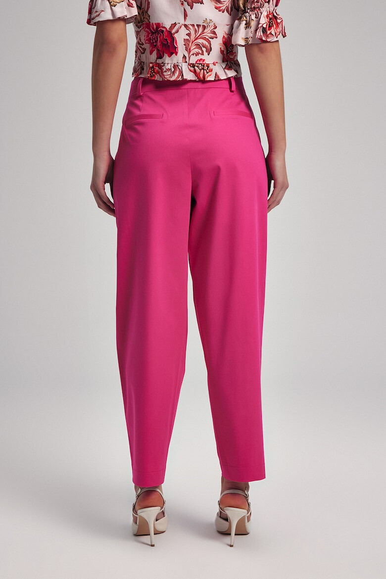 adL Pantaloni crop eleganti cu croiala conica - Pled.ro