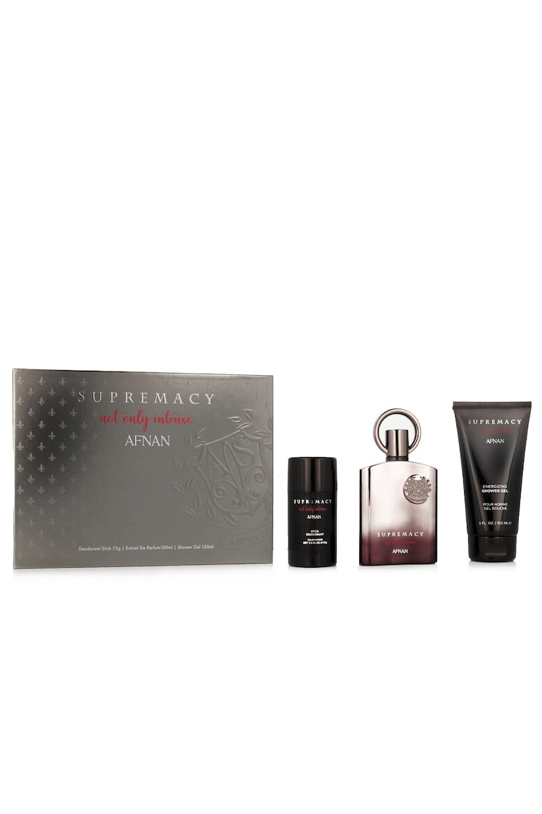 Afnan Set 3 piese parfum barbati Suprematie Not Only Intense - Pled.ro