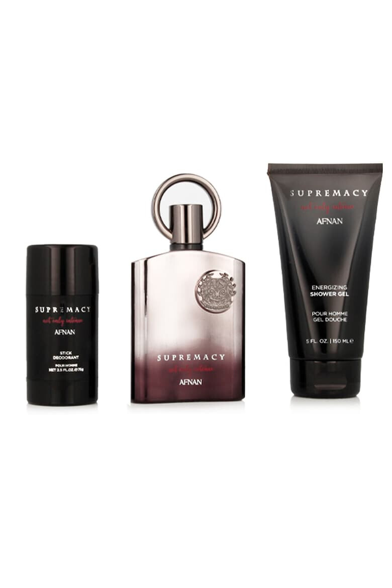 Afnan Set 3 piese parfum barbati Suprematie Not Only Intense - Pled.ro