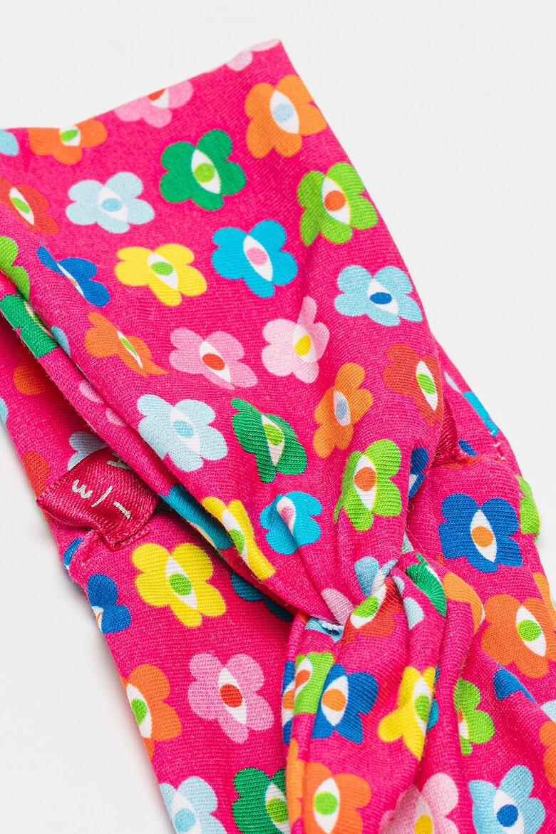 Agatha Ruiz de la Prada Bentita cu model rasucit si floral - Pled.ro