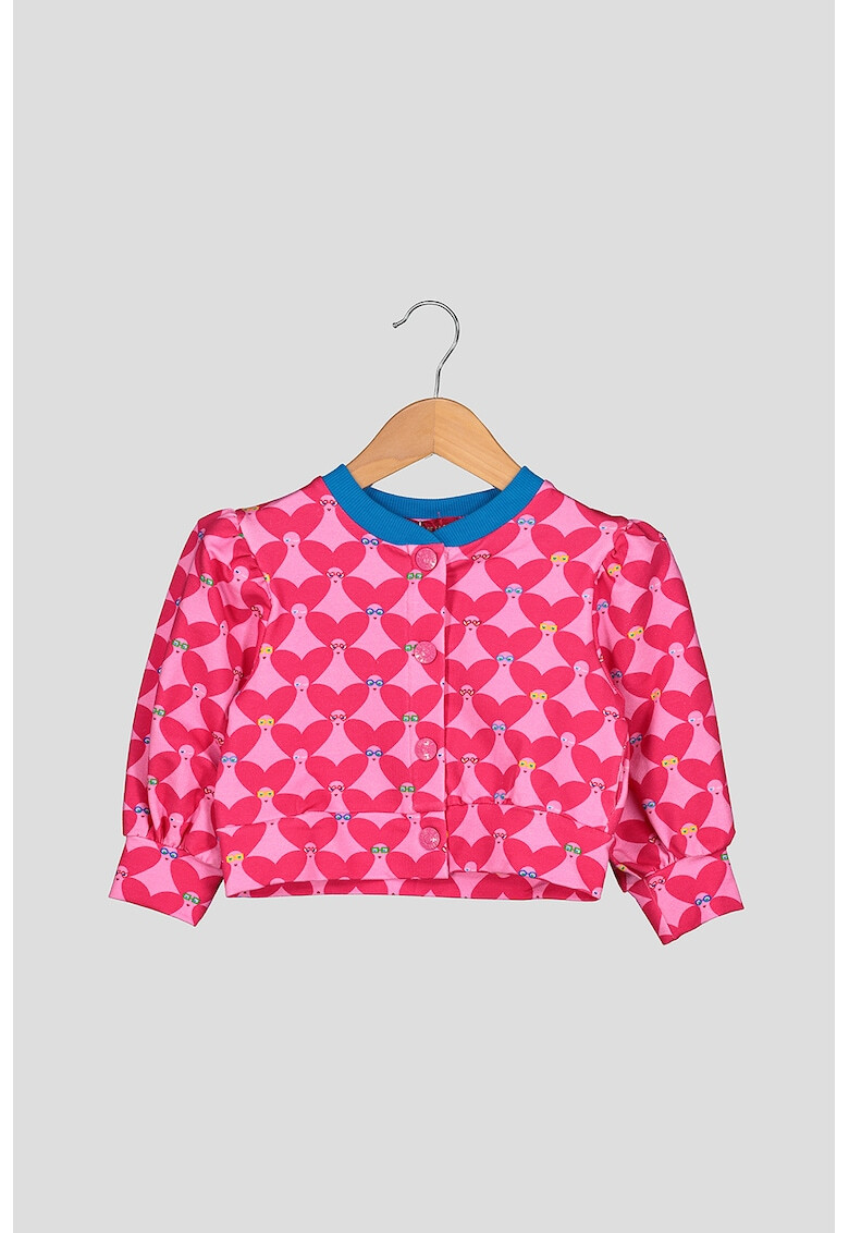 Agatha Ruiz de la Prada Jacheta bomber usoara cu model cu inimi - Pled.ro