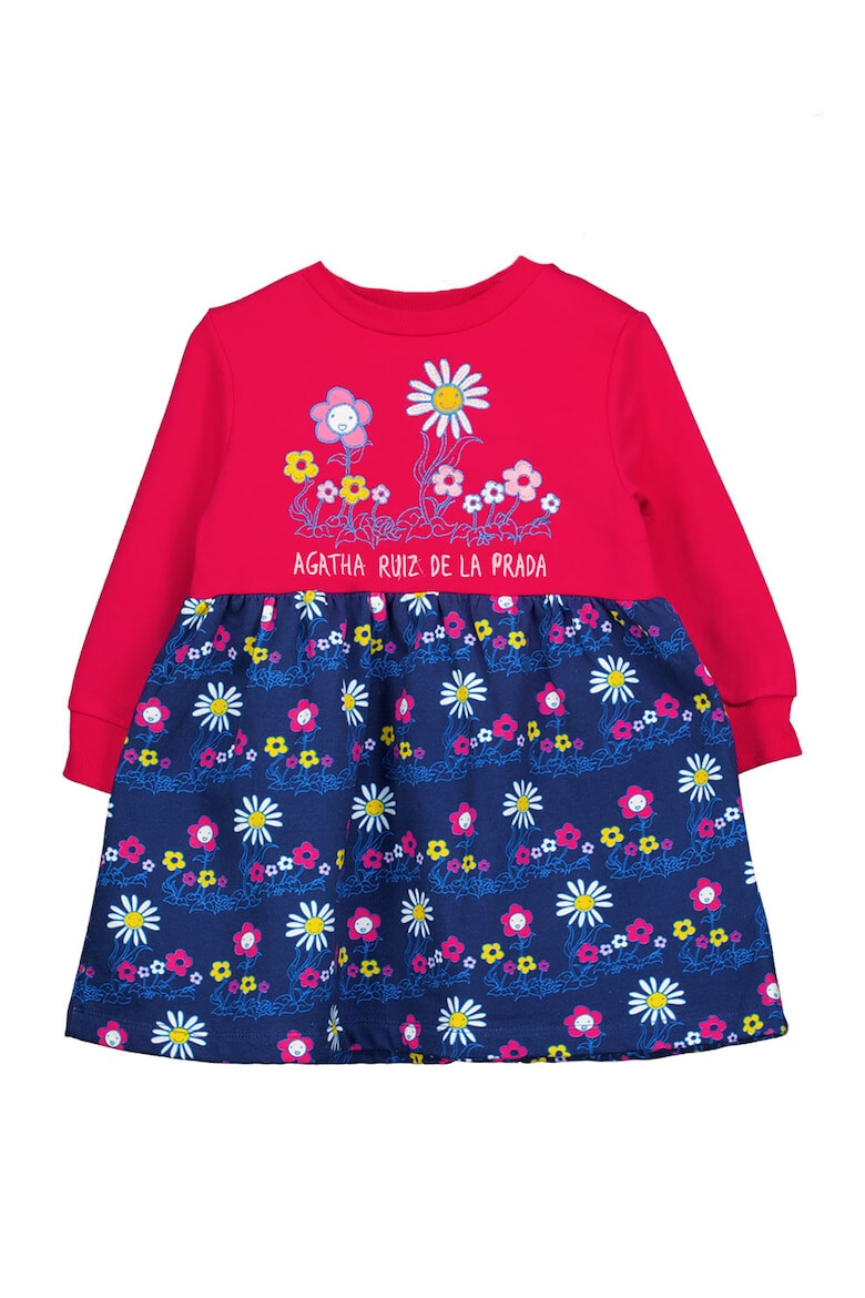 Agatha Ruiz de la Prada Rochie cu croiala in A si imprimeu floral - Pled.ro