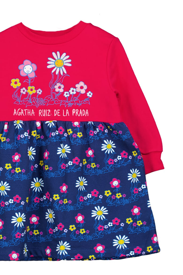 Agatha Ruiz de la Prada Rochie cu croiala in A si imprimeu floral - Pled.ro