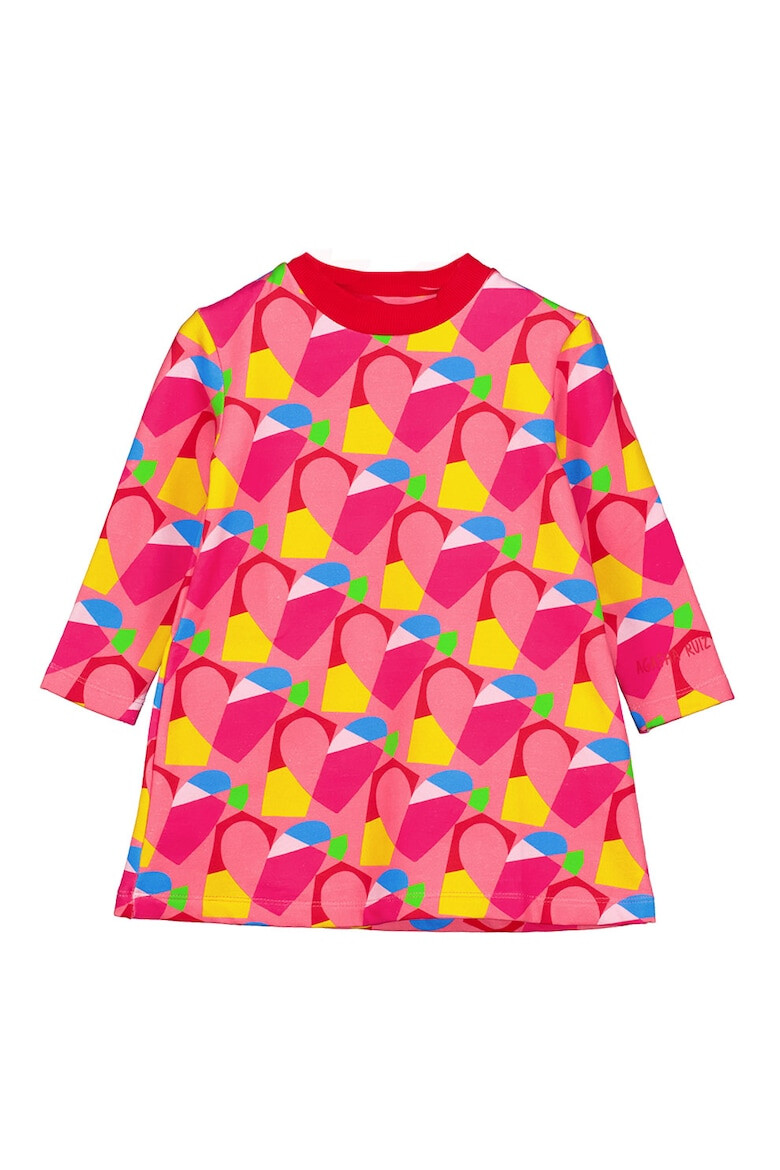 Agatha Ruiz de la Prada Rochie cu croiala in A si imprimeu grafic - Pled.ro