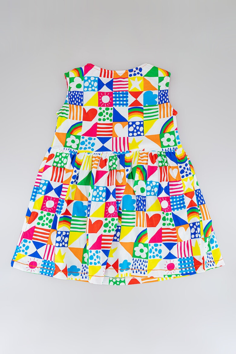 Agatha Ruiz de la Prada Rochie din bumbac cu modele variate - Pled.ro