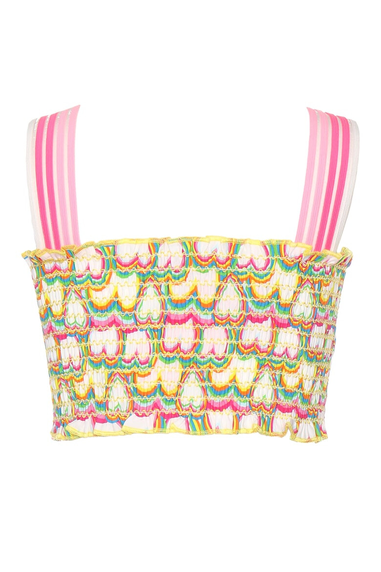 Agatha Ruiz de la Prada Top crop cu imprimeu grafic - Pled.ro