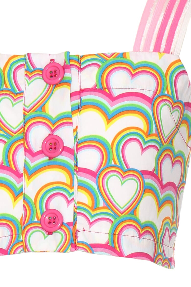 Agatha Ruiz de la Prada Top crop cu imprimeu grafic - Pled.ro