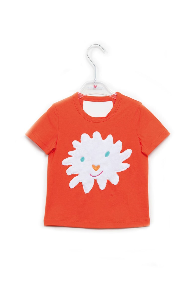 Agatha Ruiz de la Prada Tricou cu aplicatie frontala si decupaj pe partea din spate - Pled.ro