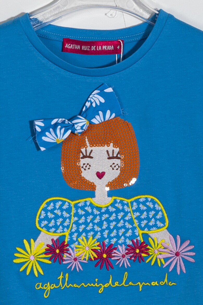 Agatha Ruiz de la Prada Tricou cu maneci din tul - Pled.ro